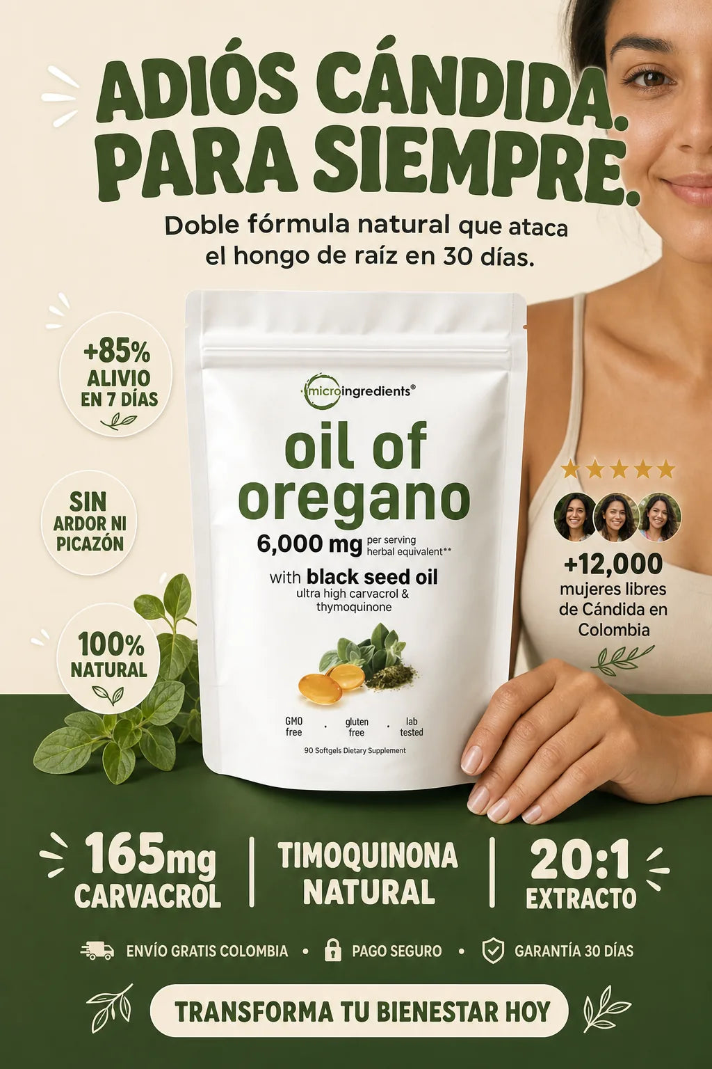 đż Oil of Oregano + Black Seed Oil â De CĂĄndida a intestino limpio en 6 semanas đâš