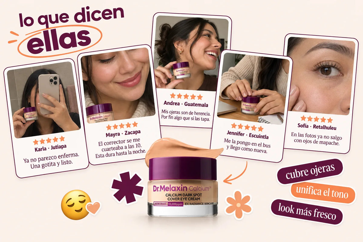 Dr.Melaxin Crema Cubre Ojeras — testimoniales
