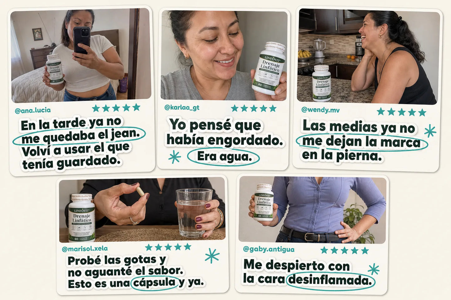 Linfovit — testimoniales
