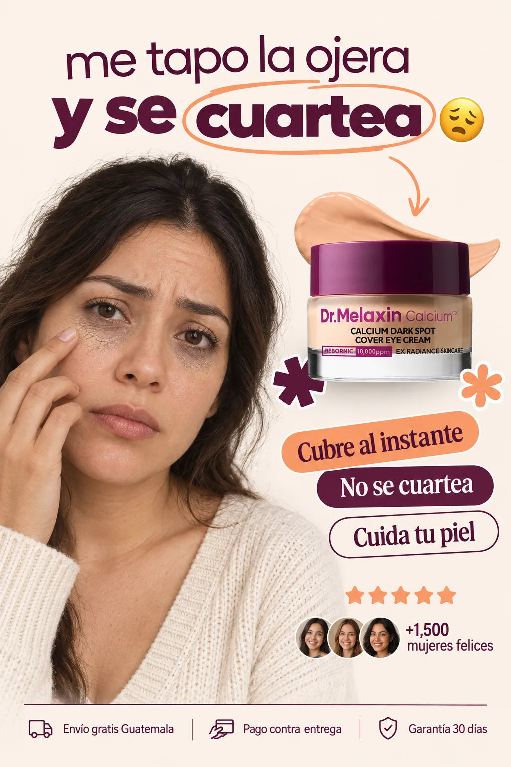 Dr.Melaxin Crema Cubre Ojeras — hero