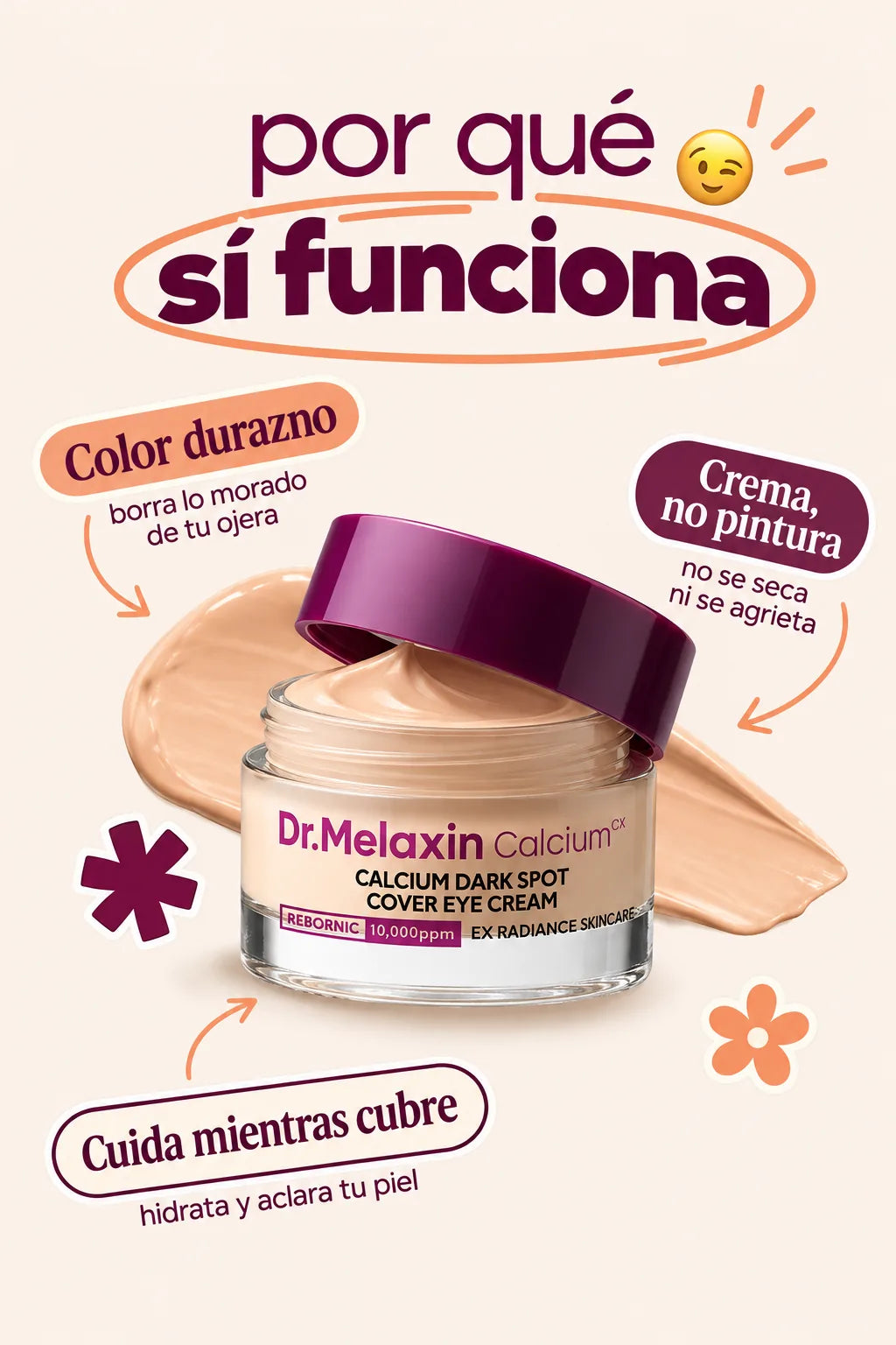 Dr.Melaxin Crema Cubre Ojeras — ficha