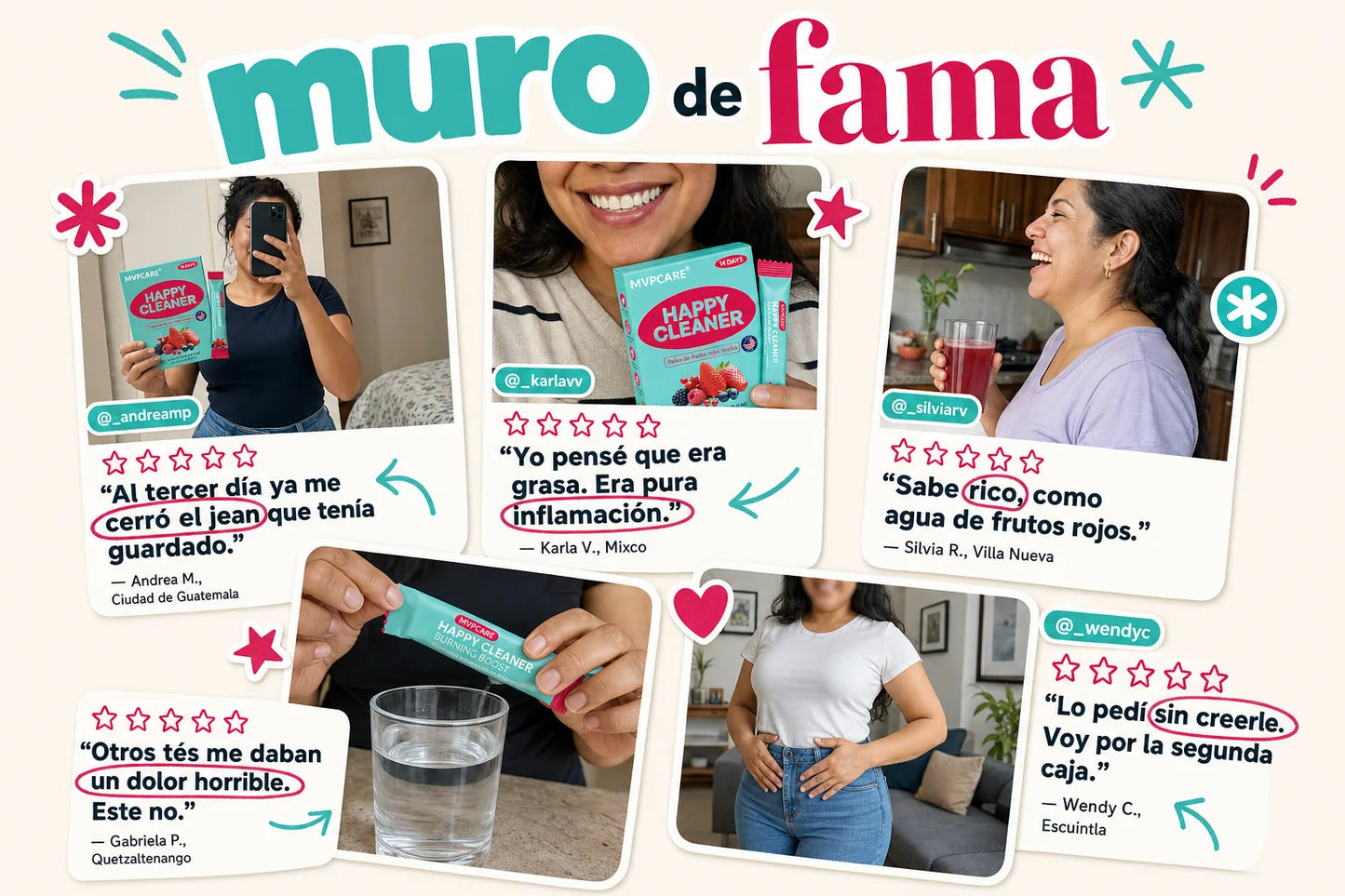 HAPPY CLEANER — testimoniales