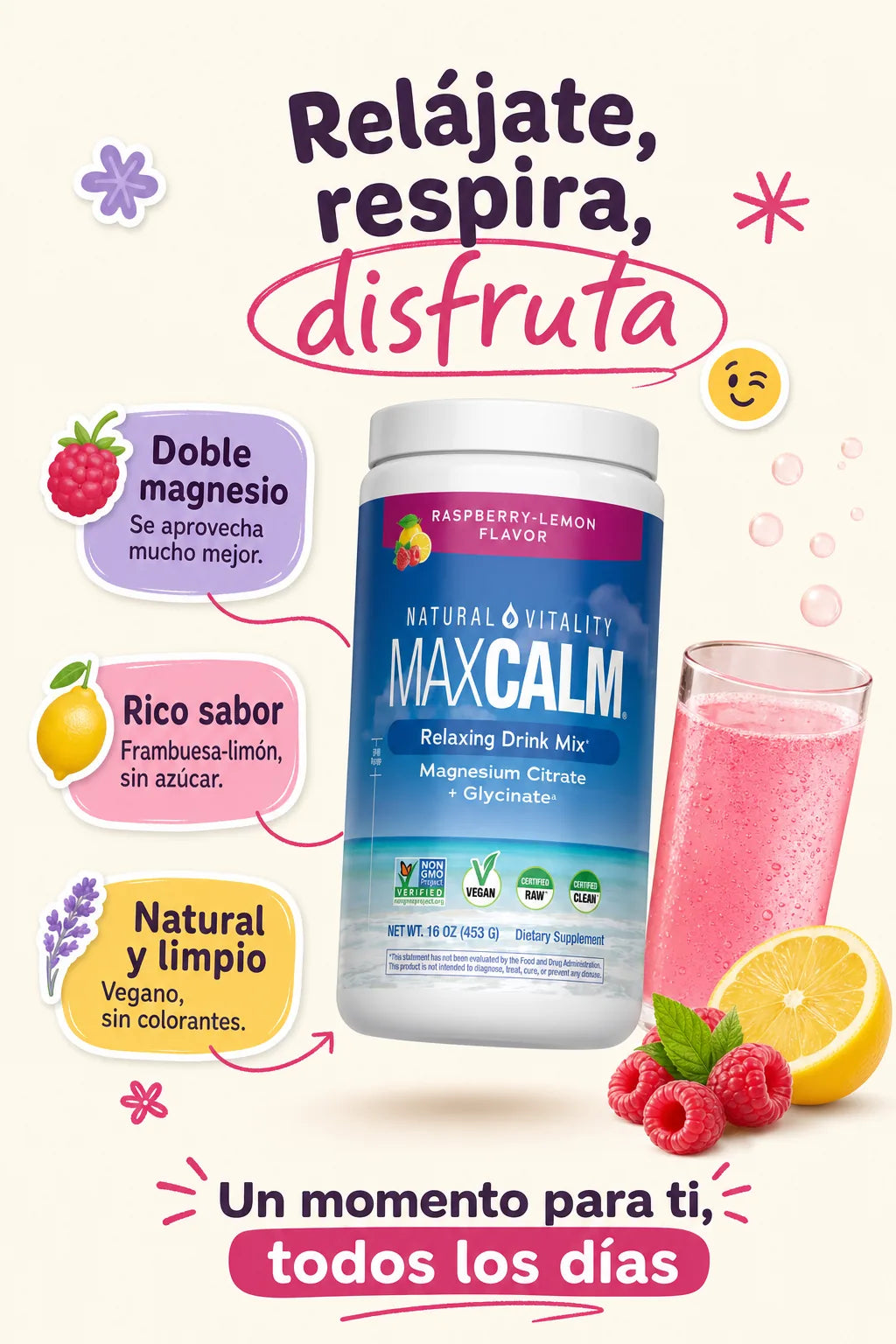 MaxCalm — ficha