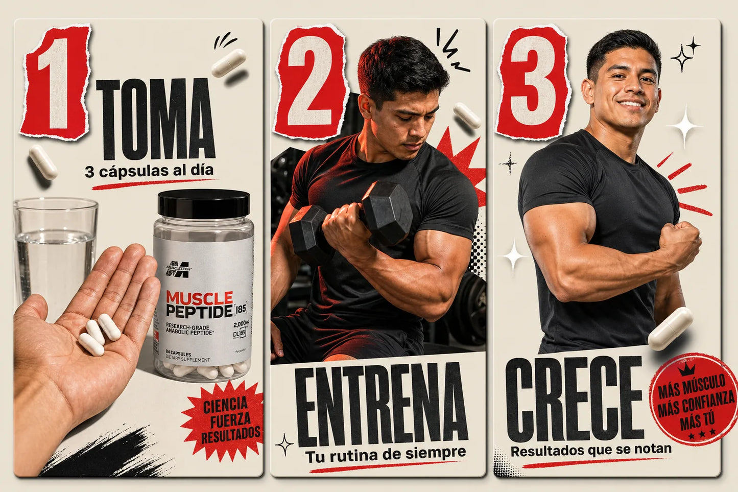 Muscle Peptide 185 — modo uso