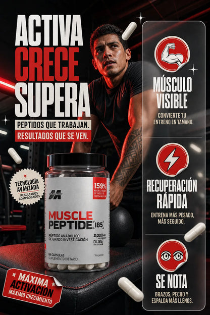 Muscle Peptide 185 — beneficios