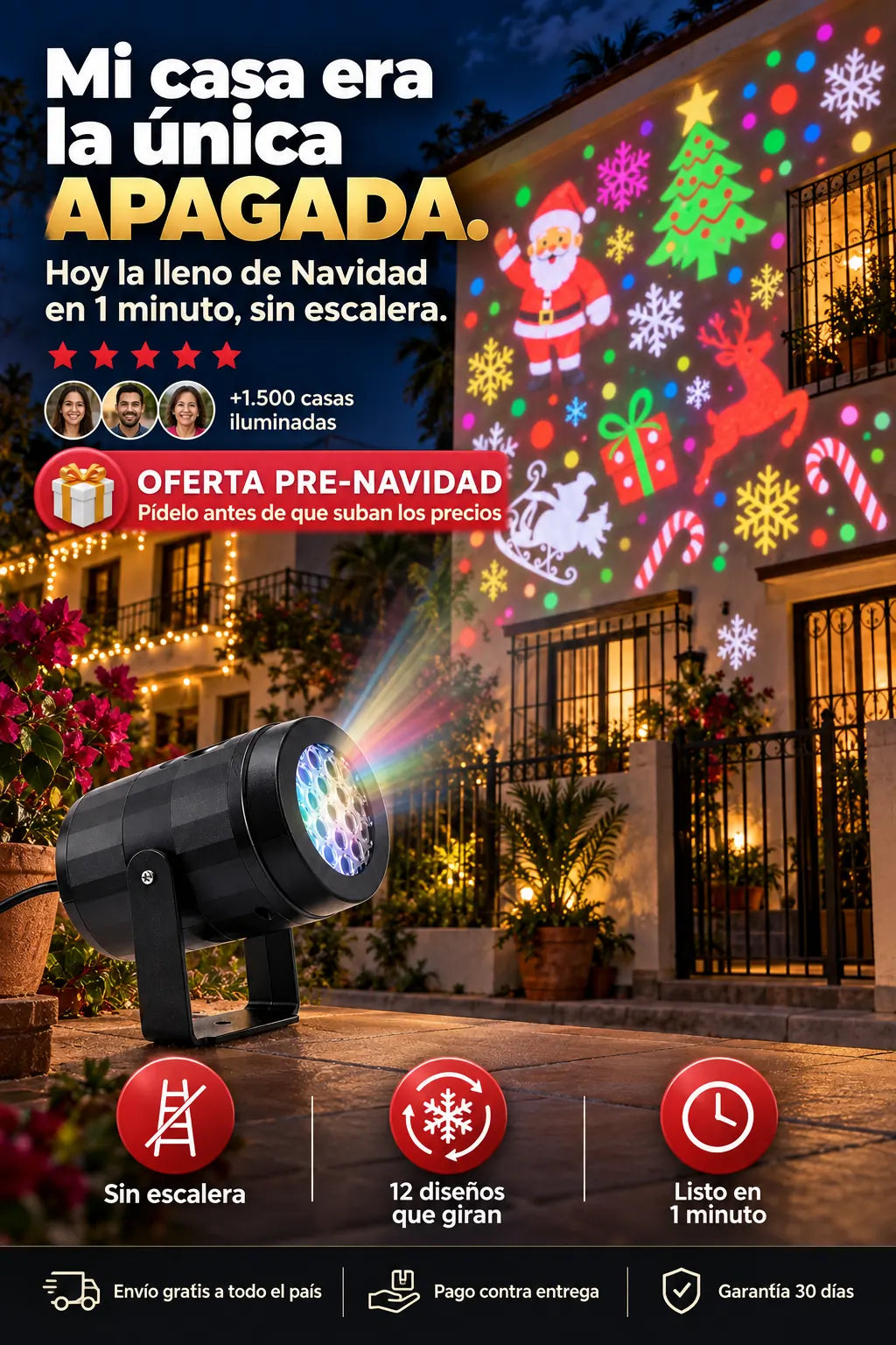 NaviLuz proyector navideño — portada