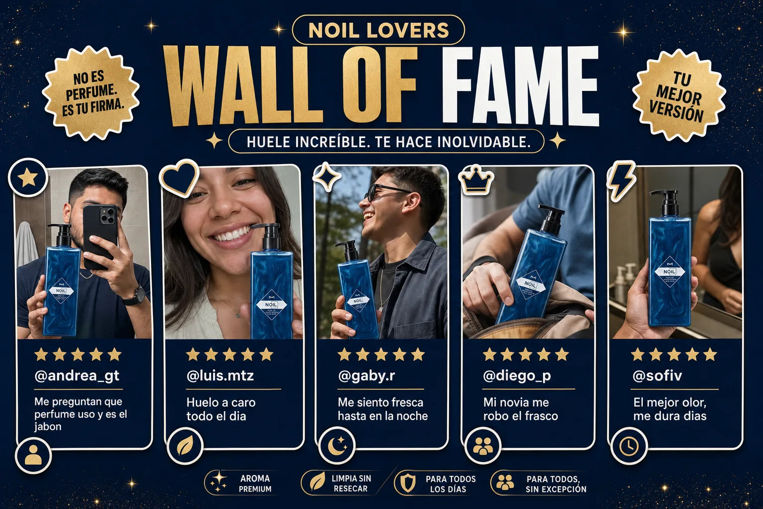 NOIL Starry Sky 2X1 — testimoniales