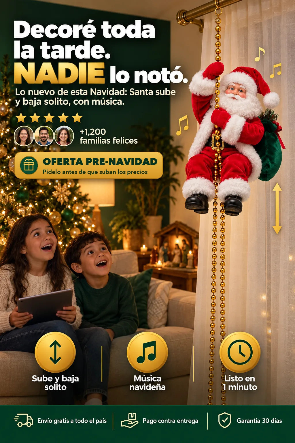 Santa Escalador musical — portada