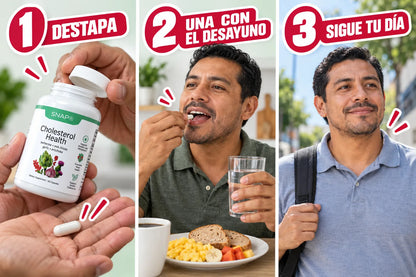 SNAP Cholesterol Health — modo de uso