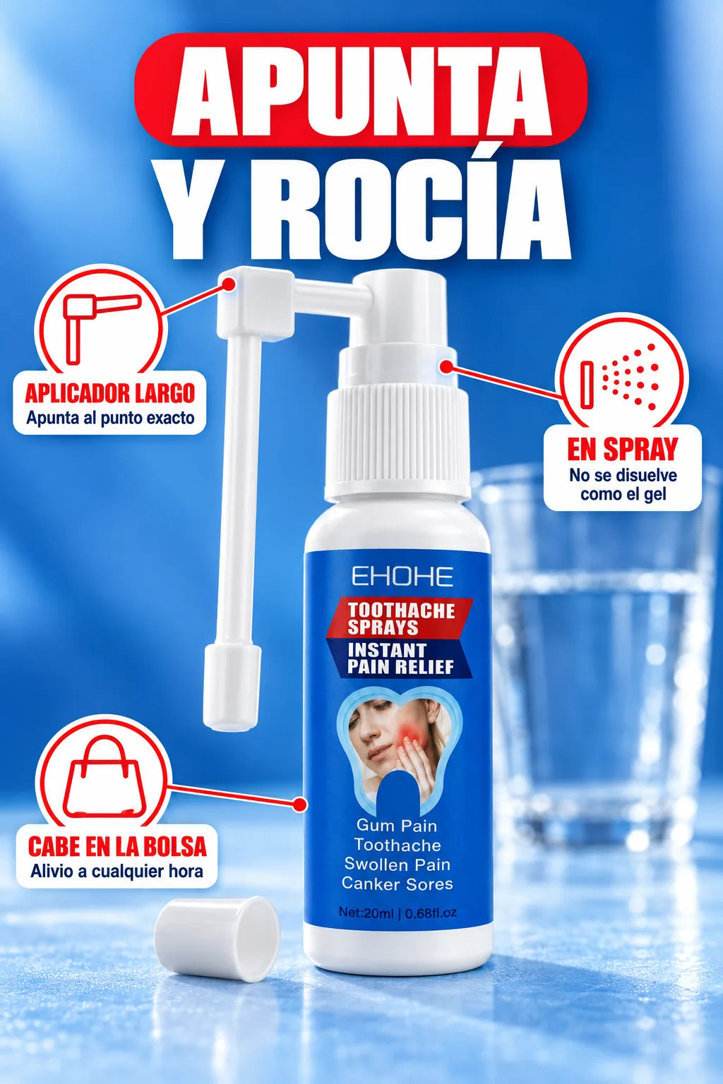 Spray Alivio Dental — ficha