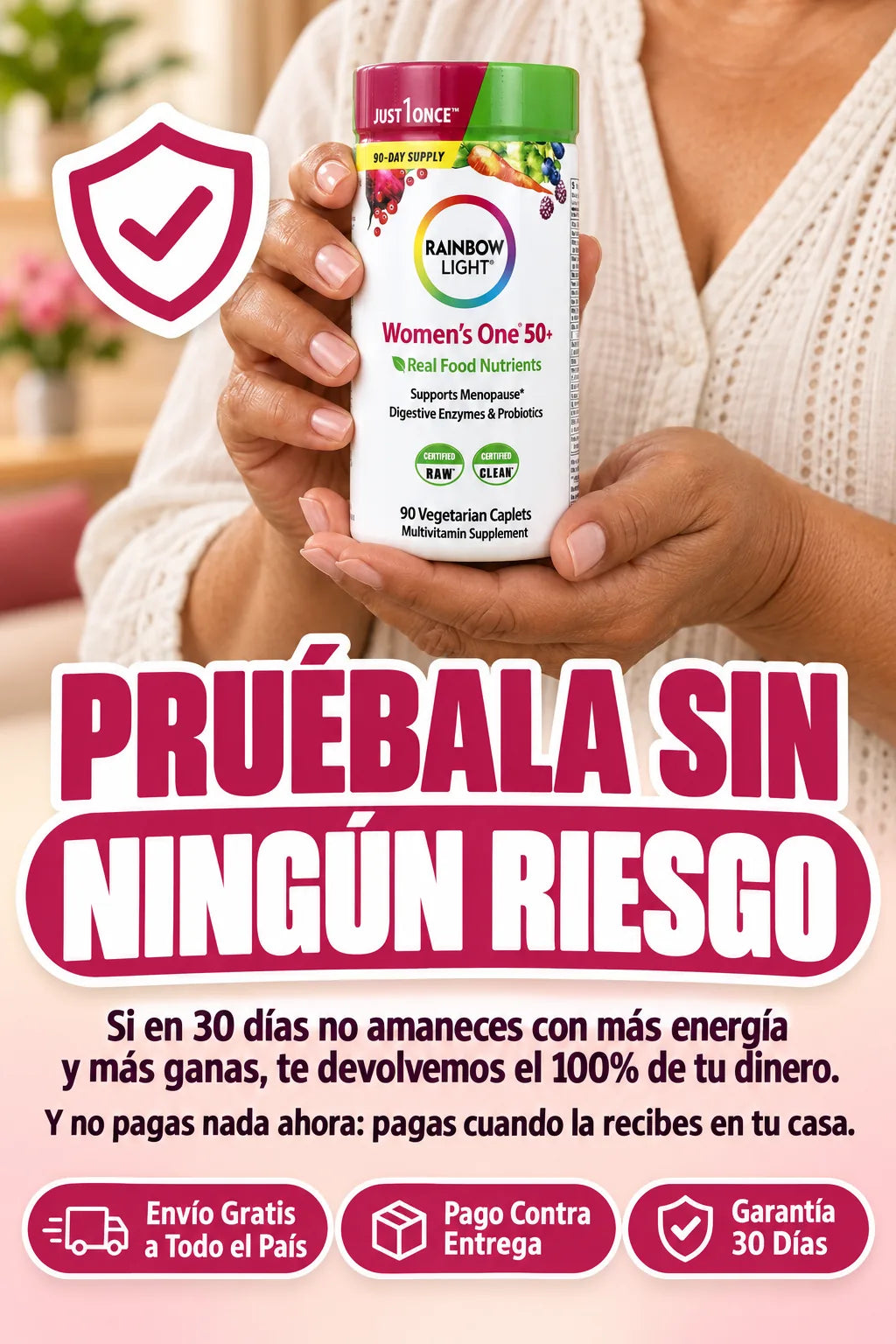 Women's One 50+ — garantia